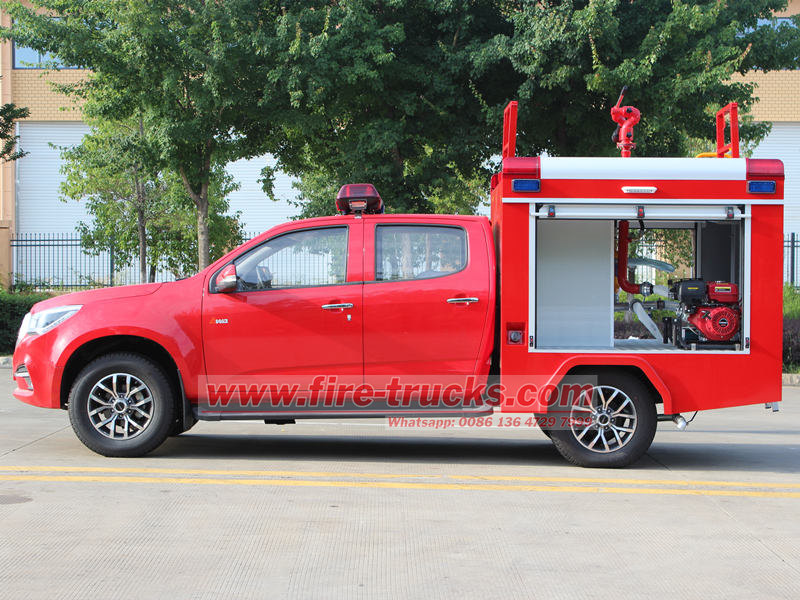 ISUZU 4×4 pickup fire vehicles