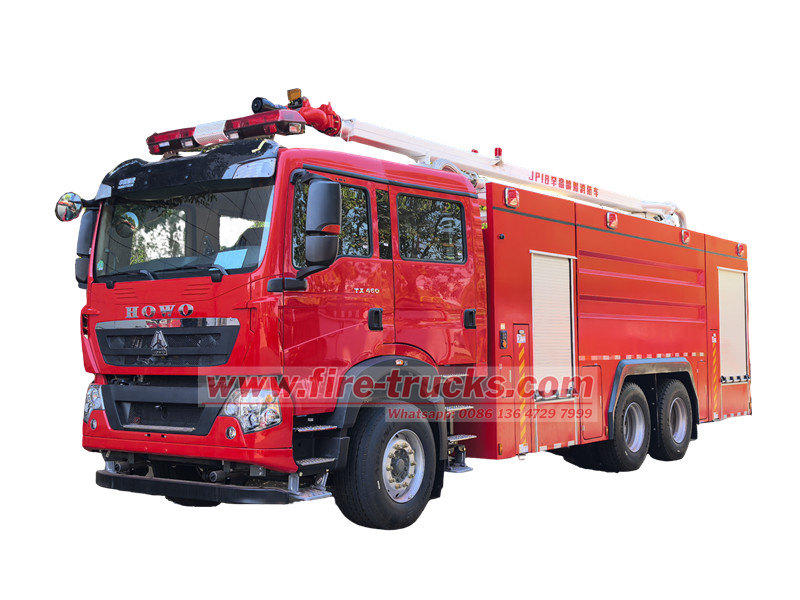 HOWO water tower fire truck HOWO water tower fire truck