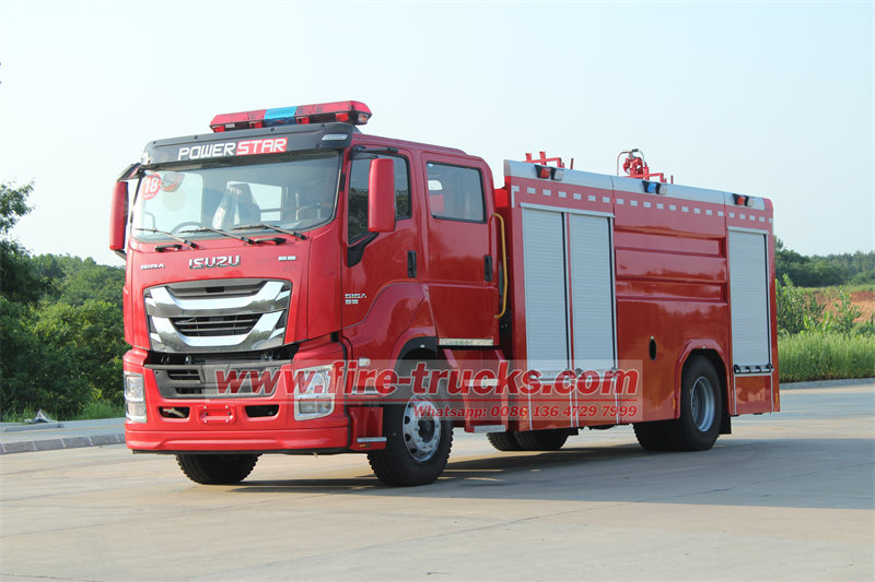 Isuzu GIGA VC66 water firefighting truck