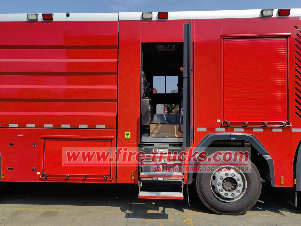 Saudi Arabia Benz Actros 580hp heavy foam fire truck