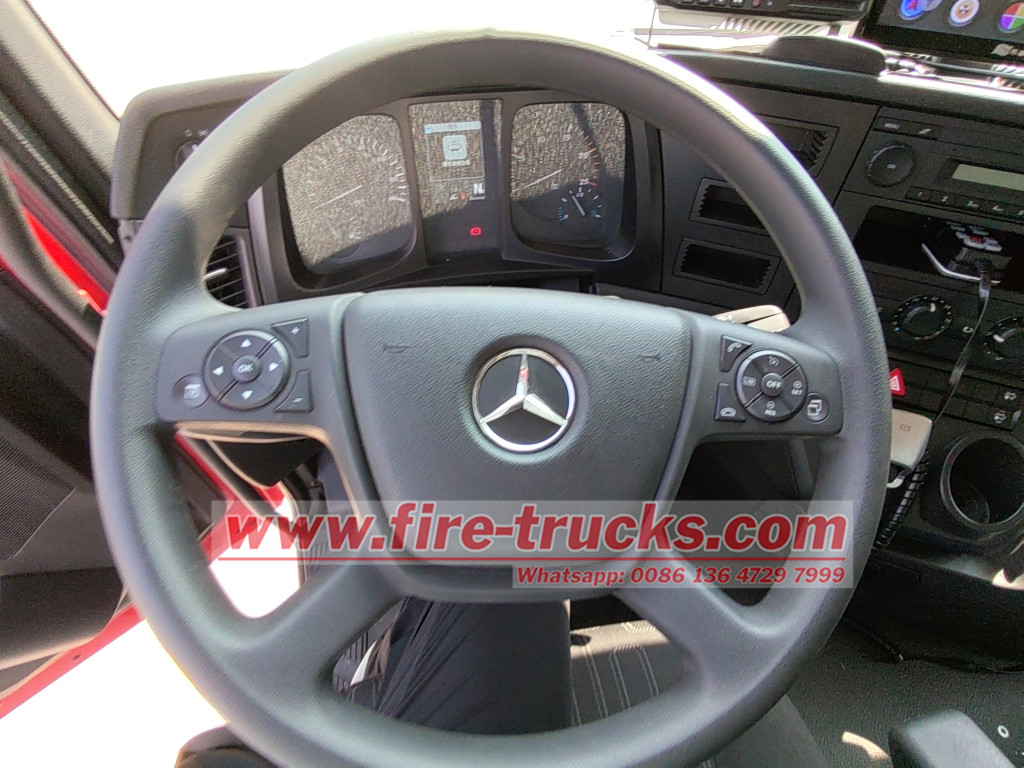 Saudi Arabia Benz Actros 580hp heavy foam fire truck