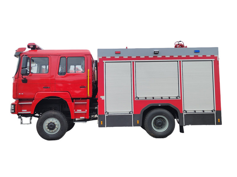 Shacman 4×4 water tender fire truck