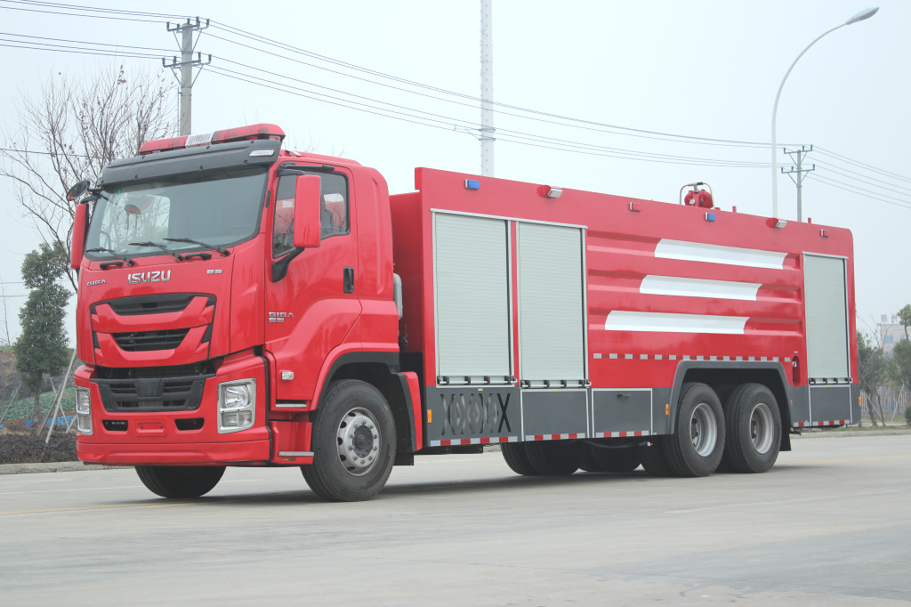 Resce fire vehicle Engine sensor failure