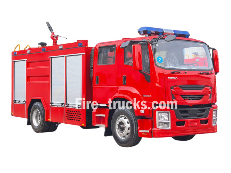 Isuzu GIGA pumper foam tanker