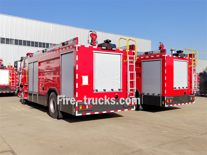 isuzu 5000 liters water fire tender