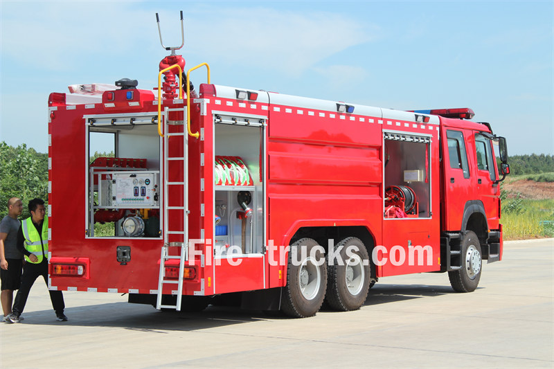 HOWO pumper fire truck HOWO pumper fire truck