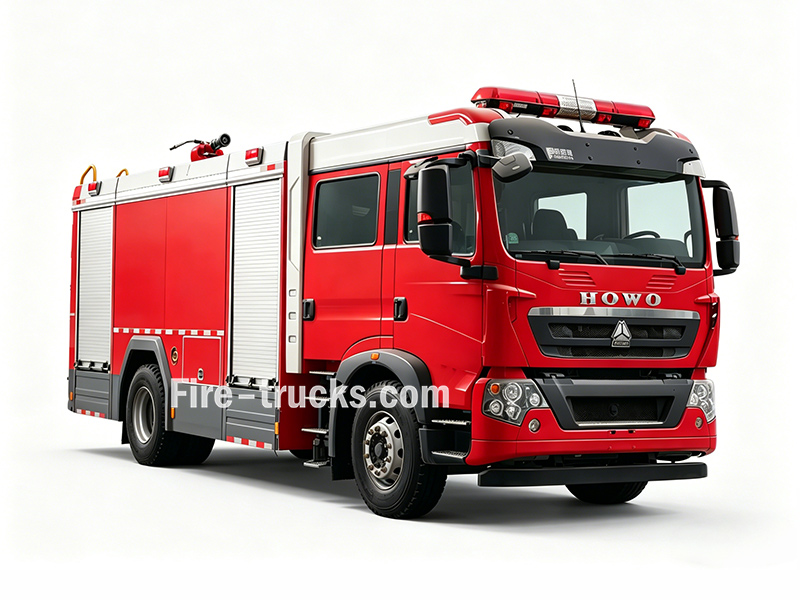 HOWO 6000L Fire Sprinkler Truck