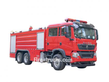 HOWO TX 460HP Fire protection trucks