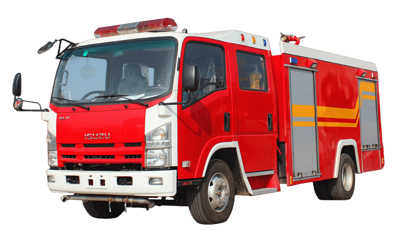 Водяная пожарная машина