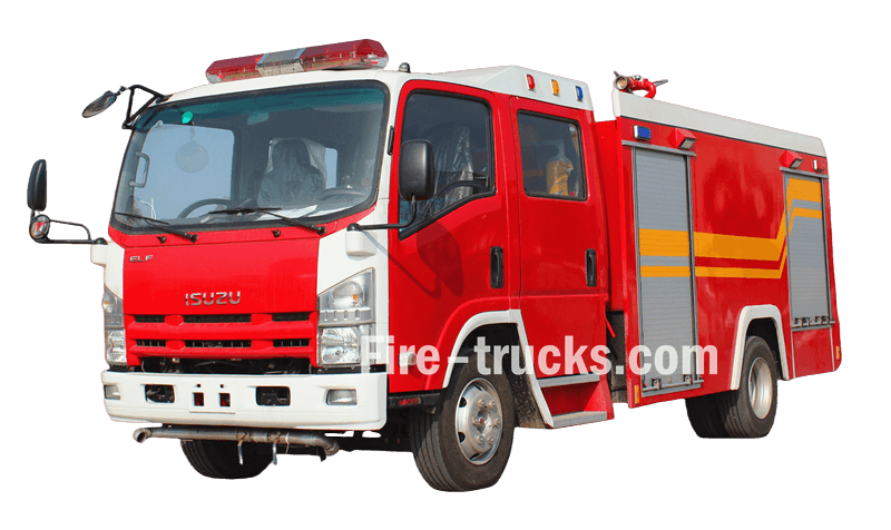 Водяная пожарная машина